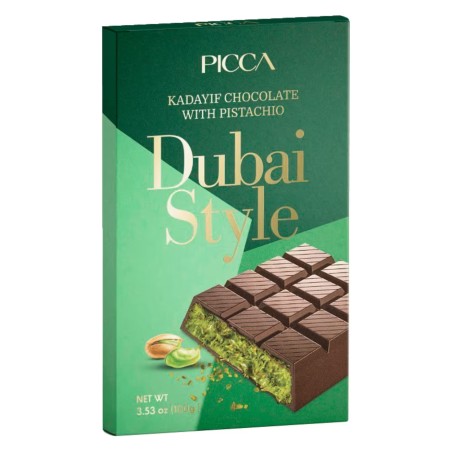 Picca Dubai Style Chocolate 100 g / 3.53 oz