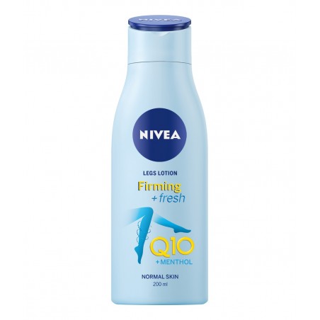 Nivea Q10 + Menthol Firming + Fresh Legs Lotion 200 ml / 6.8 fl oz