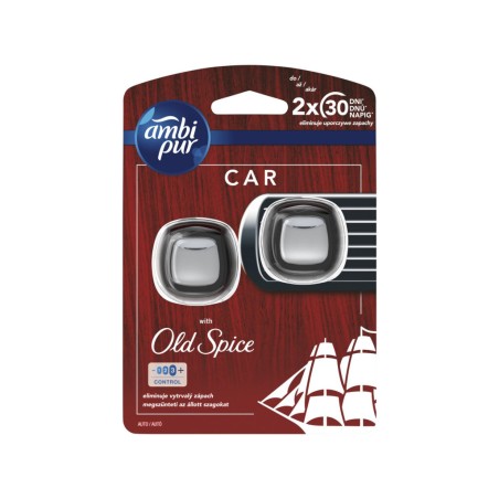 Ambi Pur Car Old Spice 2x 2 ml / 0.07 fl oz