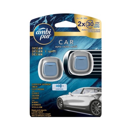 Ambi Pur Car Jaguar Ocean 2x 2 ml / 0.07 fl oz
