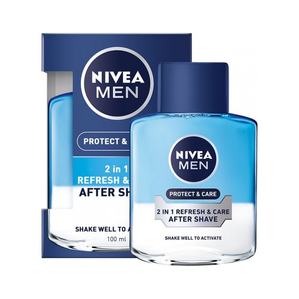 Mooi heerlijkheid ouder Nivea Men Protect & Care 2in1 Refresh & Care After Shave 100 ml / 3.4 fl oz