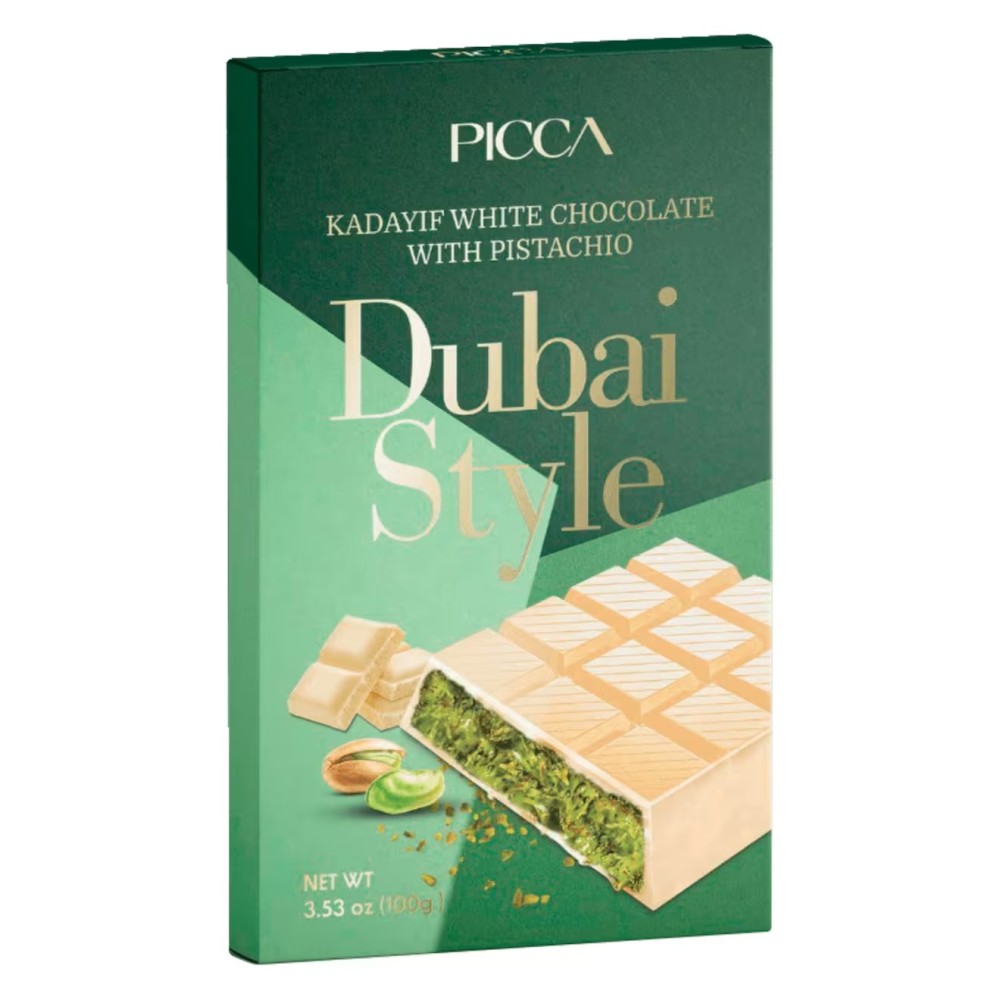 Picca Dubai Style White Chocolate 100 g
