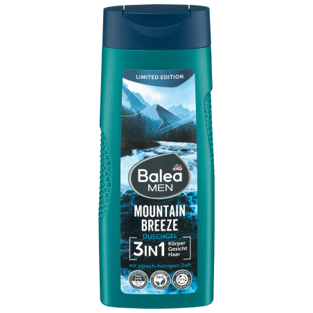 Balea MEN Mountain Breeze Shower gel 3in1 300 ml / 10.0 fl oz