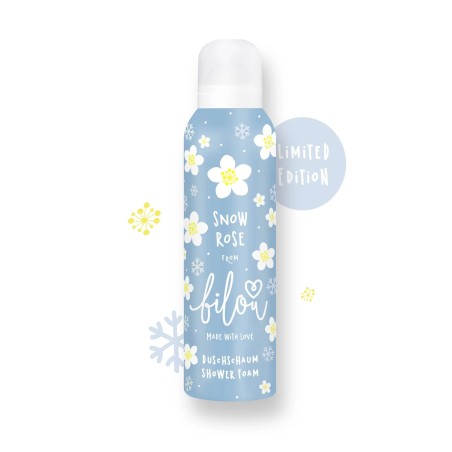 bilou Snow Rose Shower Foam 200 ml / 6.8 fl oz