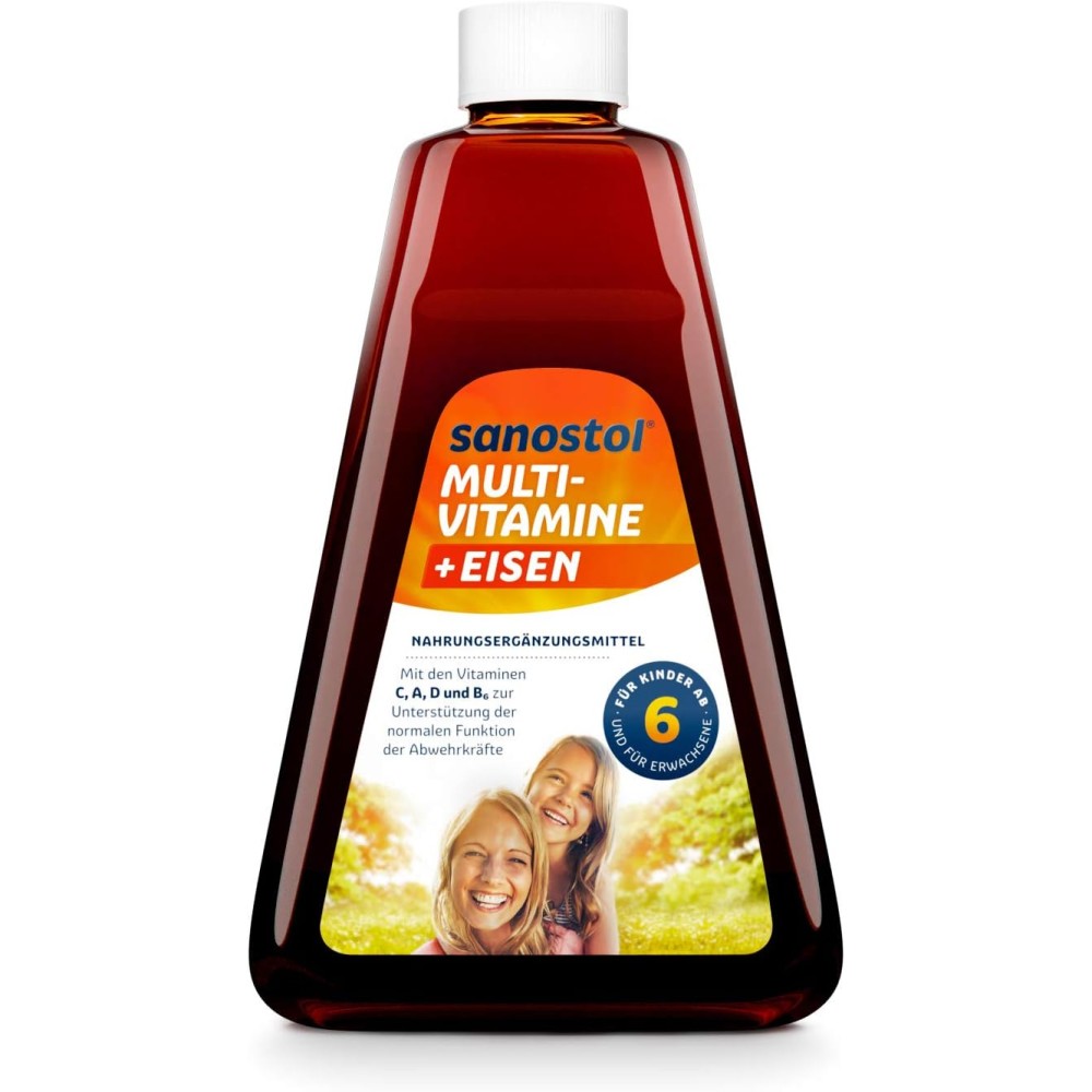 Sanostol Multi-Vitamin + Iron 460 ml (no box)