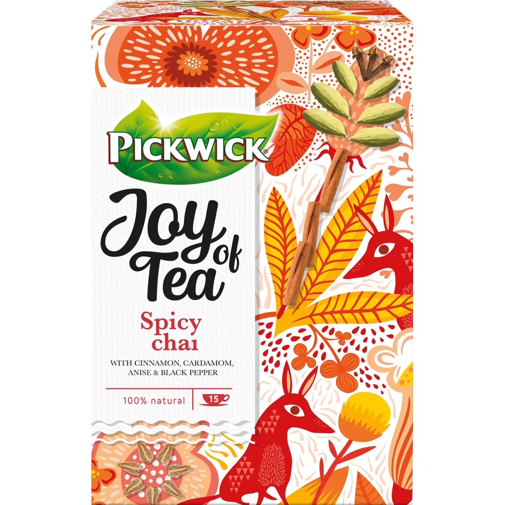 Pickwick Joy of Tea Spicy Chai 15 tea bags (EXP 03/2025)