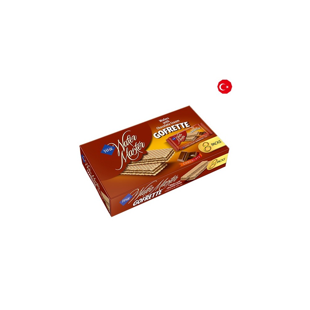 Cizmeci Time Wafer Master Gorfette Chocolate 320 g