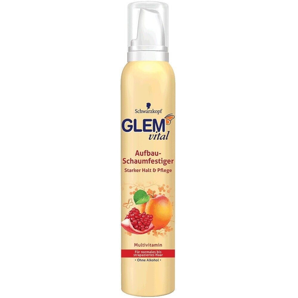 Schwarzkopf Glem Vital Building Mousse Multivitamin 200 ml / 6.8 fl oz