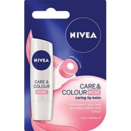 Nivea Care & Colour Rose Lip Balm 4,8 g