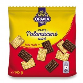 Opavia Zlate Polomacene Mini Bitter Wafers 145 g