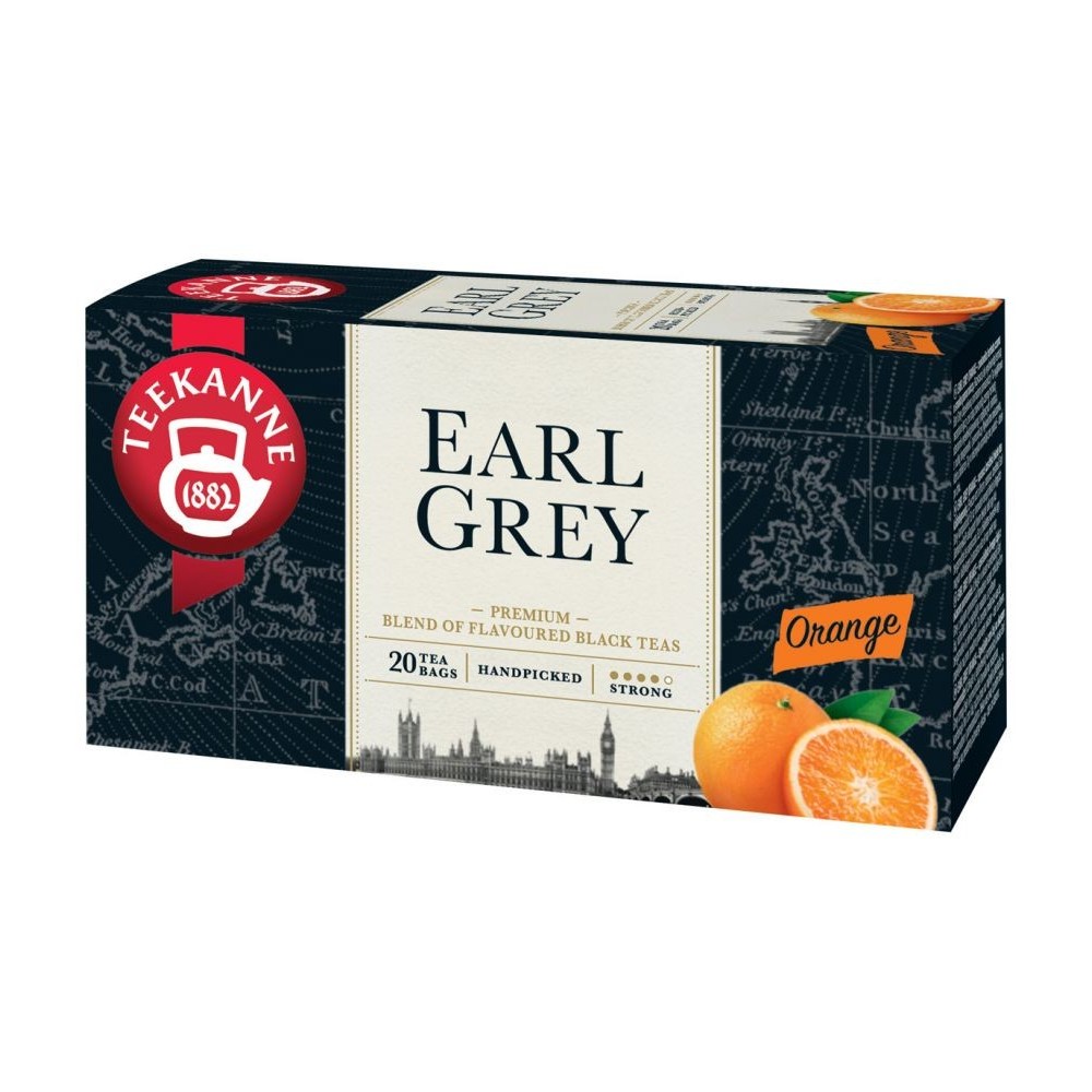 Teekanne Earl Grey Orange