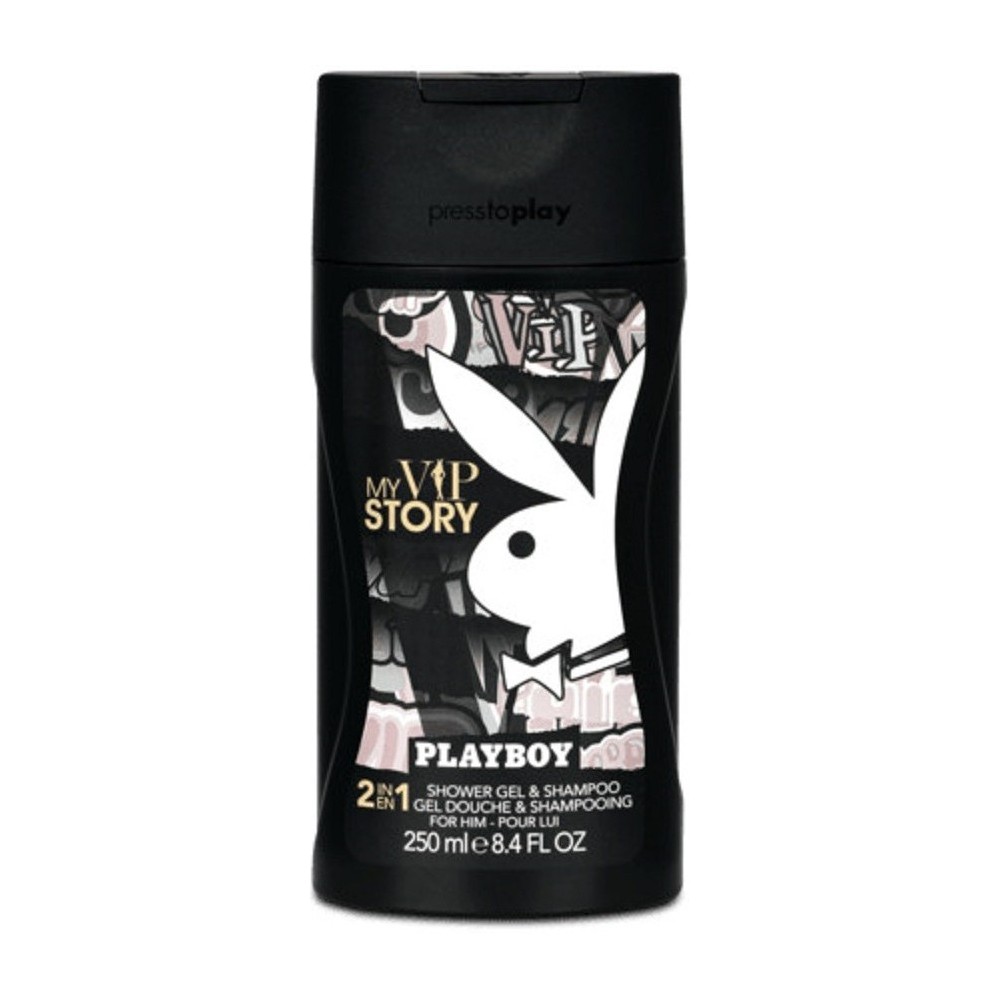 Playboy My VIP Story Shower Gel & Shampoo 250 ml / 8.4 fl oz