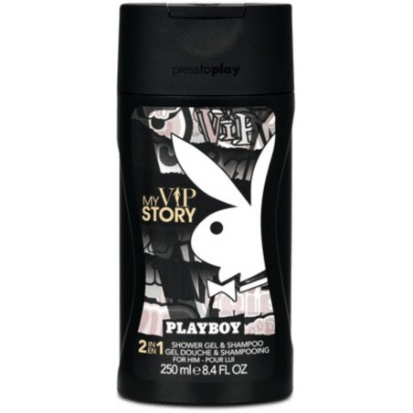 Playboy My VIP Story Shower Gel & Shampoo 250 ml / 8.4 fl oz