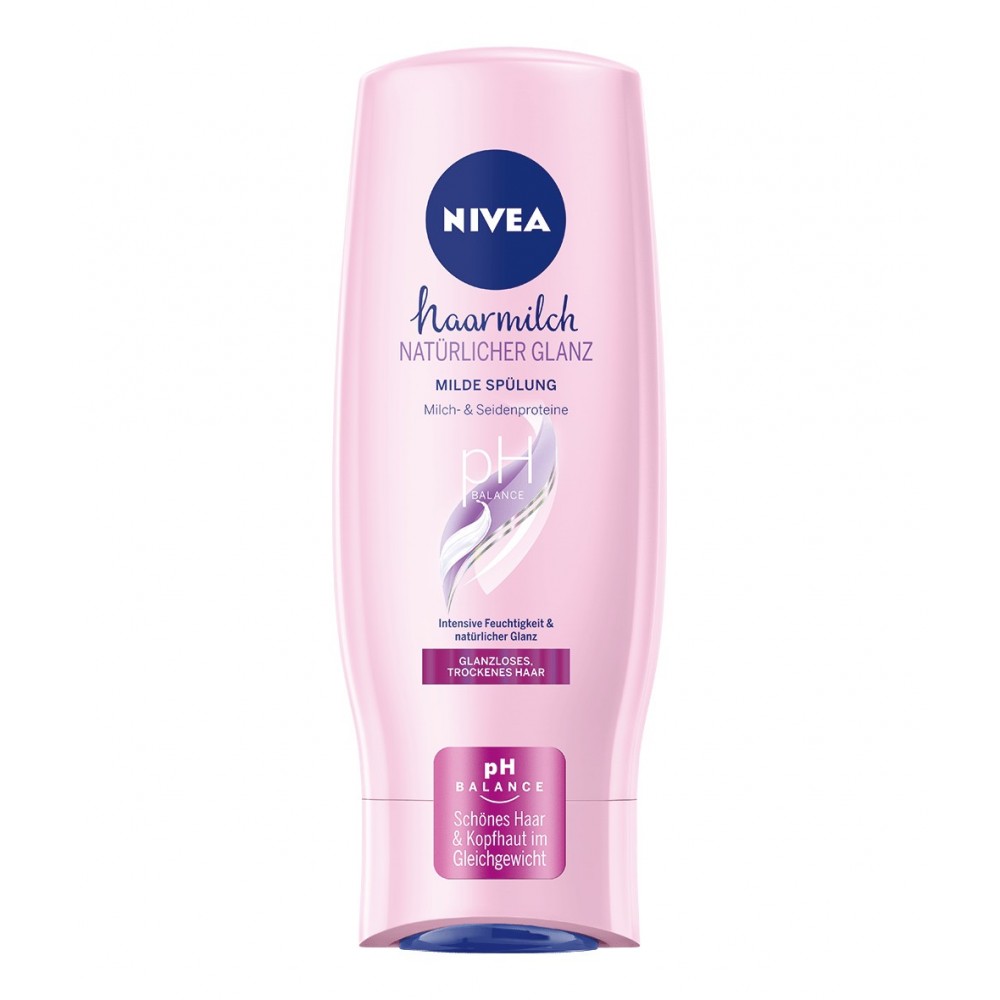 Nivea Hairmilk Natural Shine Conditioner 200 ml / 6.8 fl oz