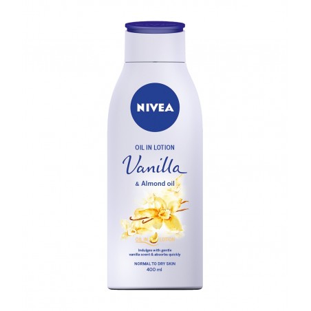 Nivea Vanilla & Almond Oil Oil In Body Lotion 400 ml / 13.4 fl oz
