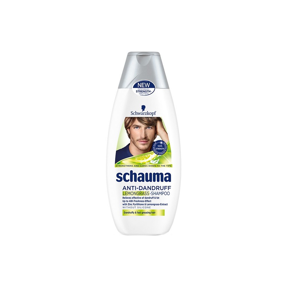 Schwarzkopf Schauma Anti-Schuppen Shampoo mit Zitronengras 400 ml / 13,4 fl oz
