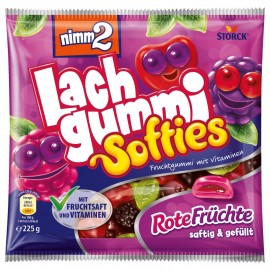 Storck nimm2 Smile Gummi Softies Red Fruits 225 g