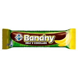 Orion Banany / Bananas jelly in chocolate 45 g / 1.5 oz