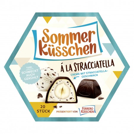 Ferrero Sommer Kusschen / Summer Kisses à la Stracciatella 182 g / 20 pcs