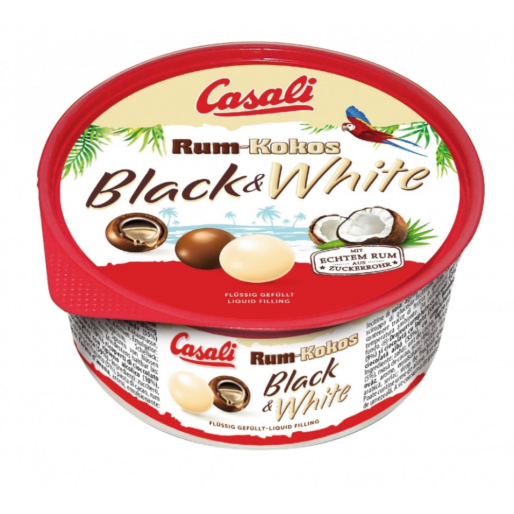 Casali Rum-Kokos Black & White 300 g / 10 oz