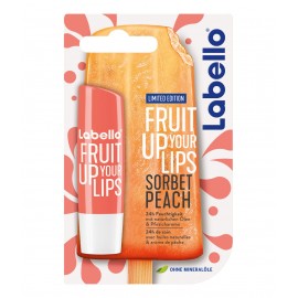 Labello Fruit Up Your Lips Sorbet Peach Lip Balm 4,8 g
