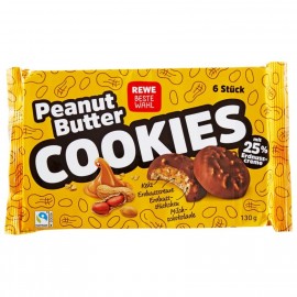 REWE Best Choice Peanut Butter Cookies 130g