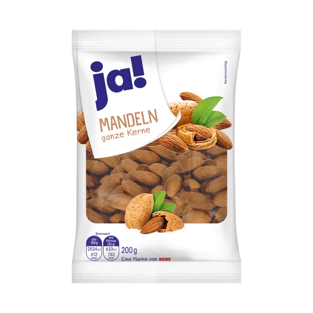 Yes! Almonds whole kernels 200g