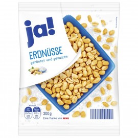 Ja! Roasted & salted peanuts 200g