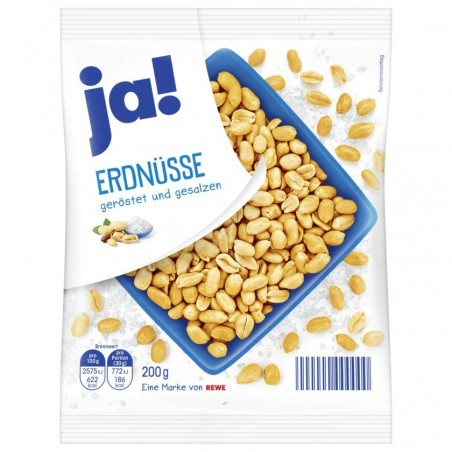 Ja! Roasted & salted peanuts 200g