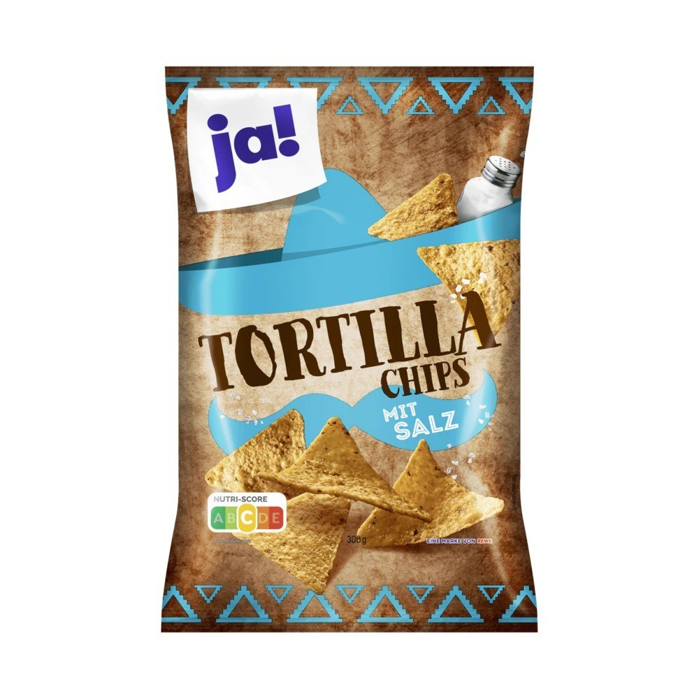 Ja! Tortilla chips with salt 300g