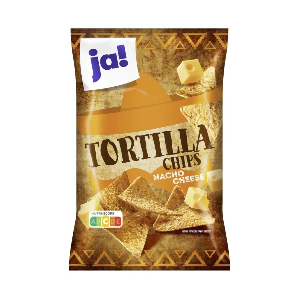 Ja! Tortilla Chips Nacho Cheese 300g