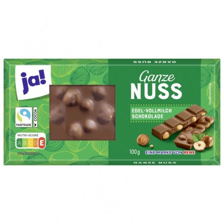 Ja! Chocolate Whole Nut 100g
