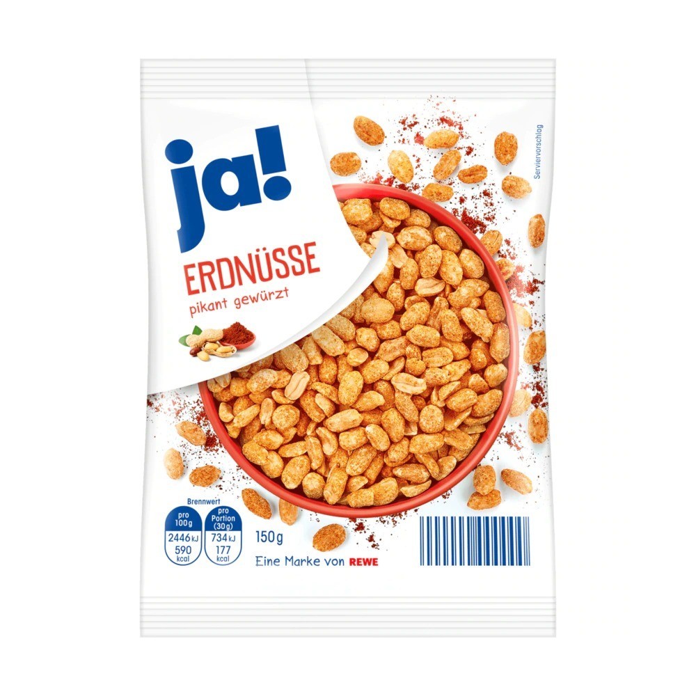 Ja! Spicy Peanuts 150g