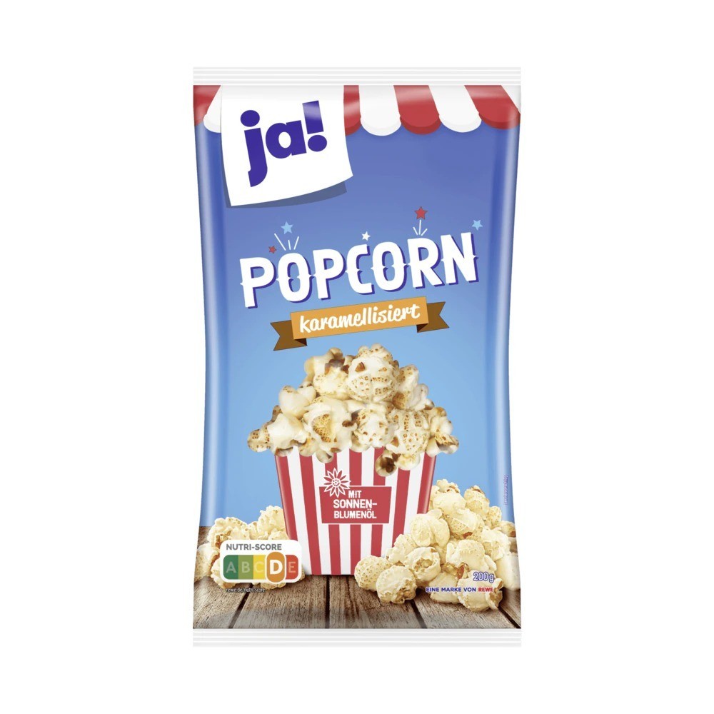 Ja! Popcorn caramel casserole 200g