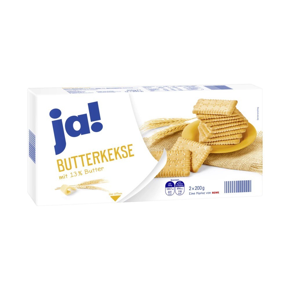 Ja! Shortbread biscuits 400g