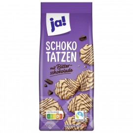 Ja! Chocolate paws with dark chocolate 250g