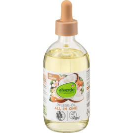 alverde Naturkosmetik All-in-One Care Oil Almond, Coconut 100 ml / 3.4 fl oz