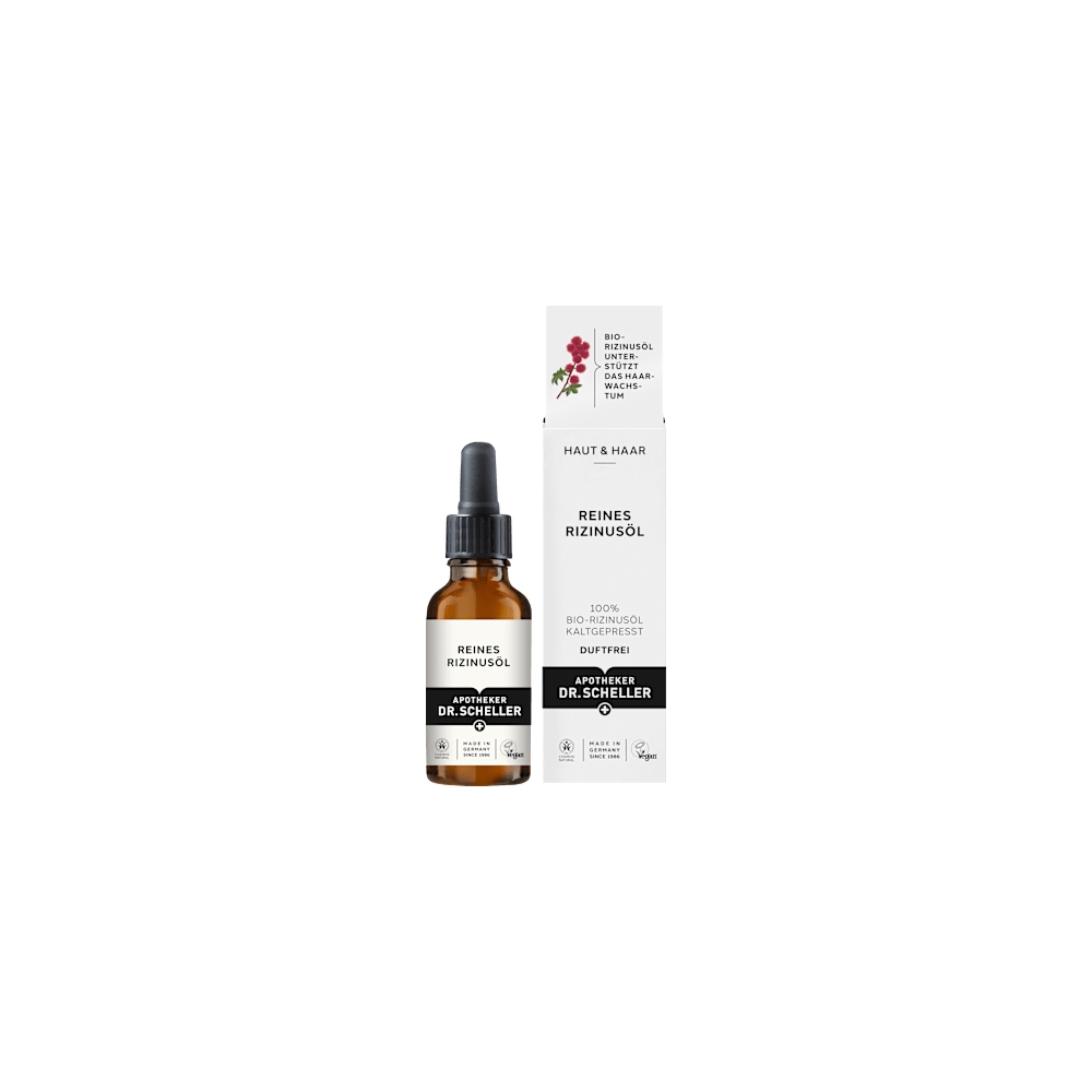 Dr. Scheller Pure castor oil 30 ml / 1.0 fl oz Dr. Scheller Pure castor oil 30 ml / 1.0 fl oz