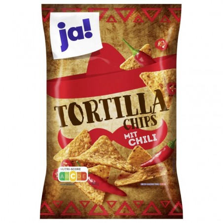 Ja! Tortilla Chips with Chili 300g