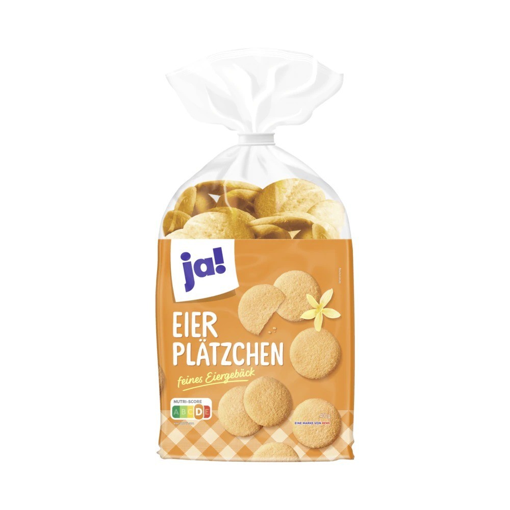 Ja! Fine egg cookies 400g