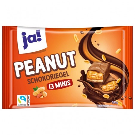 Ja! Peanut Chocolate Bar 13 Minis