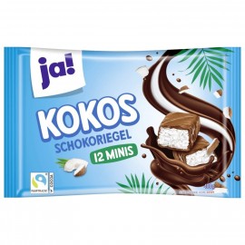 Ja! Coconut chocolate bar 12 minis 400g