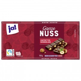 Ja! Dark chocolate whole nuts 100g