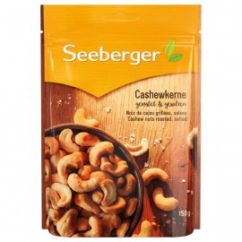 Seeberger cashew nuts roasted & salted 150g
