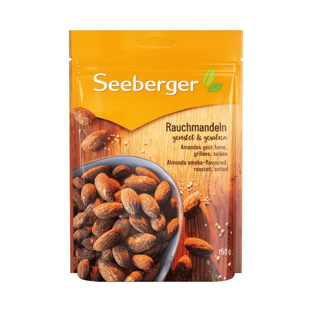 Seeberger almonds 500gSeeberger smoked almonds 150g