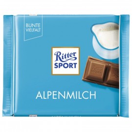 Ritter Sport Chocolate Alpine Milk 100g
