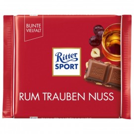 Ritter Sport Chocolate Rum-Grape-Nut 100g