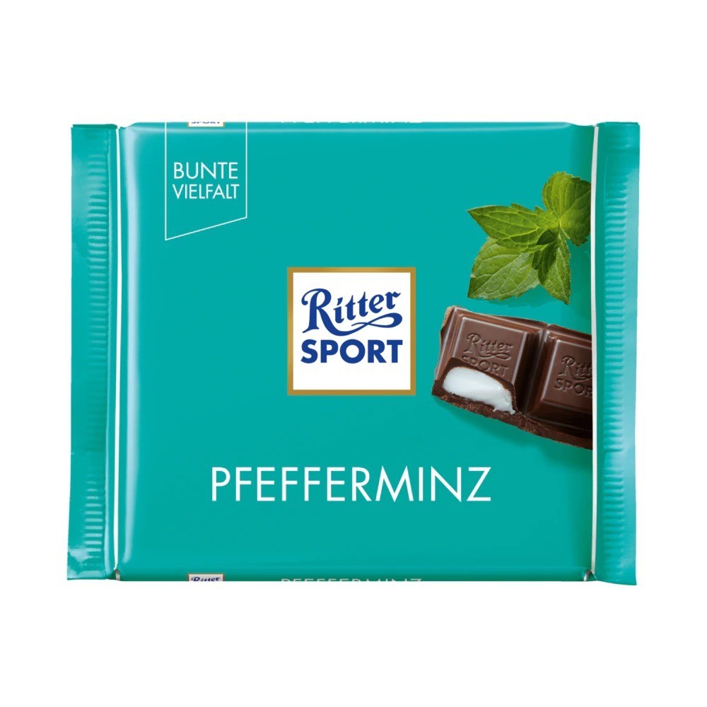 Ritter Sport Chocolate Peppermint 100g
