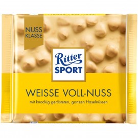 Ritter Sport Chocolate Nut Class White Whole Nut 100g