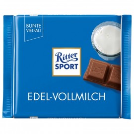 Ritter Sport Chocolate Premium Whole Milk 100g